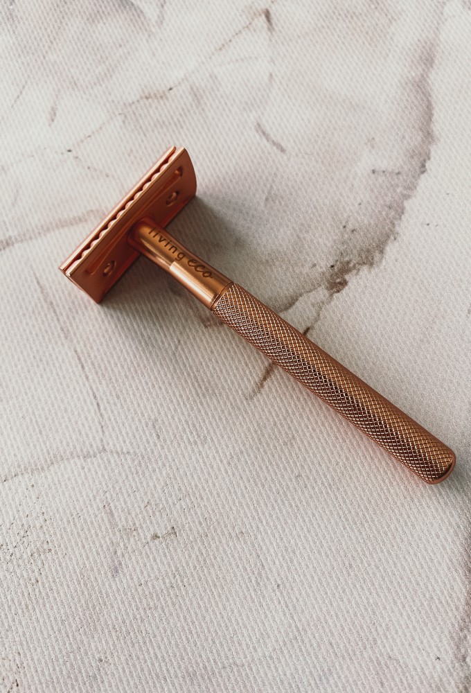 Rose Gold Double Edge Safety Razor One